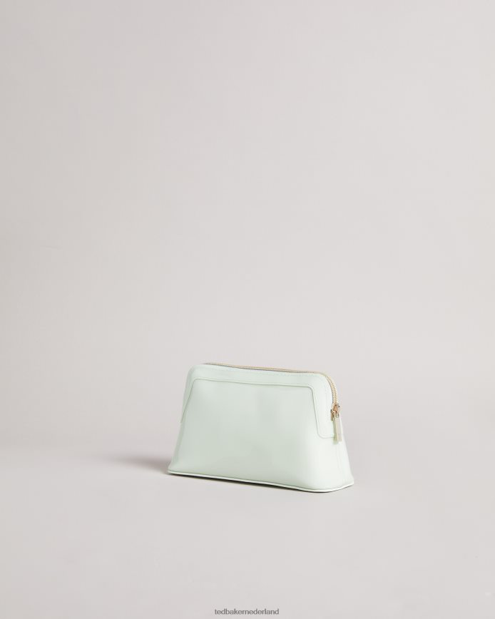 Ted Baker Aimee make-uptasje met gebogen strik pl-groen Tassen vrouwen 6R02N1172