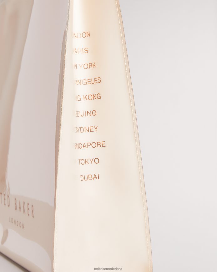 Ted Baker Alacon tas met effen strik en grote icoon Het is roze Tassen vrouwen 6R02N833