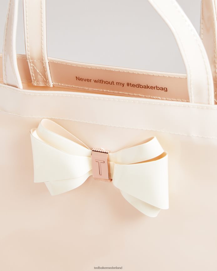 Ted Baker Alacon tas met effen strik en grote icoon Het is roze Tassen vrouwen 6R02N833